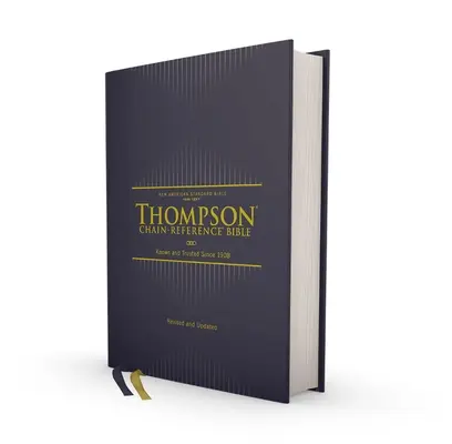 Nasb, Thompson Chain-Reference Bible, tvrdá vazba, 1995 Text, červené písmeno, Comfort Print - Nasb, Thompson Chain-Reference Bible, Hardcover, 1995 Text, Red Letter, Comfort Print