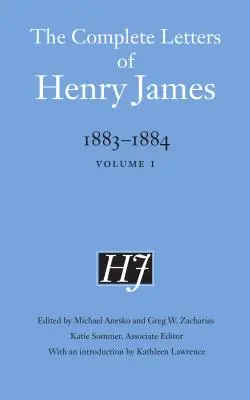 Kompletní dopisy Henryho Jamese, 1883-1884: Svazek 1 - The Complete Letters of Henry James, 1883-1884: Volume 1