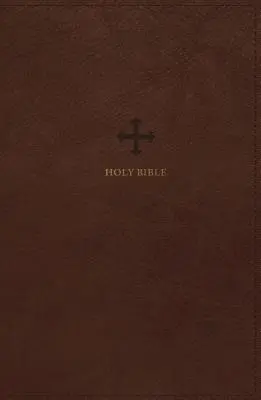 Nrsv, Katolická bible, standardní osobní velikost, kožená měkká, hnědá, pohodlný tisk: Bible svatá - Nrsv, Catholic Bible, Standard Personal Size, Leathersoft, Brown, Comfort Print: Holy Bible