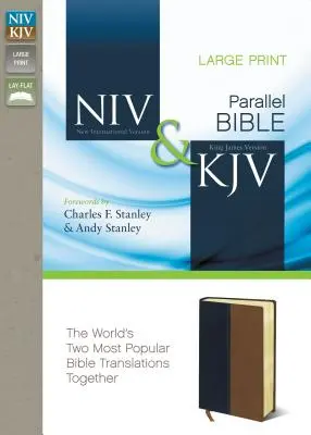 Side-By-Side Bible-PR-NIV/KJV-Large Print (Bible vedle sebe) - Side-By-Side Bible-PR-NIV/KJV-Large Print