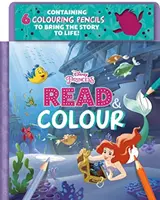 Disneyho princezna Ariel: Čti a vybarvuj - Disney Princess Ariel: Read & Colour