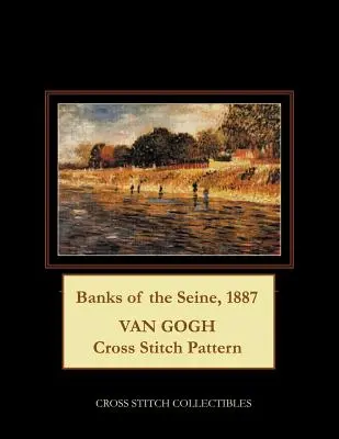 Břehy Seiny, 1887: Van Gogh křížkový steh - Banks of the Seine, 1887: Van Gogh Cross Stitch Pattern