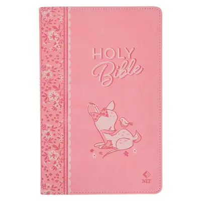 NLT Keepsake Holy Bible for Baby Girls Křest Velikonoce, New Living Translation, růžová - NLT Keepsake Holy Bible for Baby Girls Baptism Easter, New Living Translation, Pink