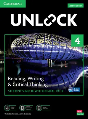 Unlock Level 4 Reading, Writing and Critical Thinking Student's Book with Digital Pack [With eBook] (Odemknout 4. úroveň čtení, psaní a kritického myšlení) - Unlock Level 4 Reading, Writing and Critical Thinking Student's Book with Digital Pack [With eBook]