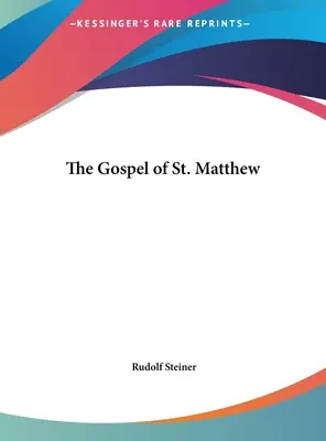 Evangelium svatého Matouše - The Gospel of St. Matthew