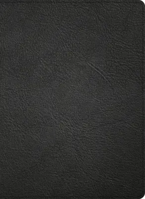 Jednosloupcová Bible KJV se širokými okraji, Holman Handcrafted Collection, černá prémiová kozí kůže - KJV Single-Column Wide-Margin Bible, Holman Handcrafted Collection, Black Premium Goatskin
