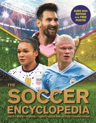 Fotbalová encyklopedie Kingfisher: Euro 2024 s plakátem zdarma - The Kingfisher Soccer Encyclopedia: Euro 2024 Edition with Free Poster