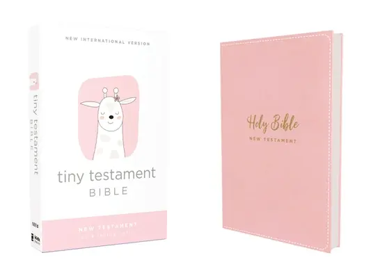 Niv, Drobná Bible, Nový zákon, kožená, růžová, pohodlný tisk - Niv, Tiny Testament Bible, New Testament, Leathersoft, Pink, Comfort Print