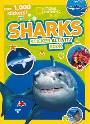 Žraloci samolepková kniha aktivit - Sharks Sticker Activity Book