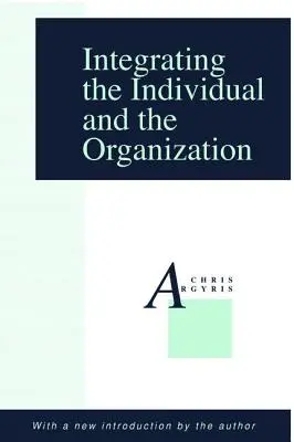 Integrace jednotlivce a organizace - Integrating the Individual and the Organization