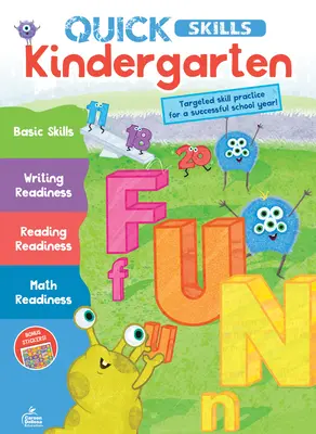 Rychlé dovednosti Pracovní sešit pro mateřské školy - Quick Skills Kindergarten Workbook