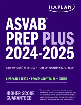 ASVAB Prep Plus 2024-2025: 6 cvičných testů + osvědčené strategie + online + video - ASVAB Prep Plus 2024-2025: 6 Practice Tests + Proven Strategies + Online + Video