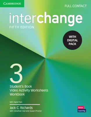 Interchange Level 3 Full Contact s digitálním balíčkem [s elektronickou knihou] - Interchange Level 3 Full Contact with Digital Pack [With eBook]