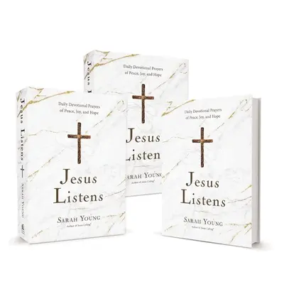 Ježíš naslouchá, balení 3 ks: Modlitby za pokoj, radost a naději na každý den. - Jesus Listens, 3-Pack: Daily Devotional Prayers of Peace, Joy, and Hope