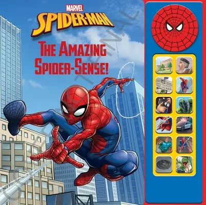 Marvel Spider-Man: Úžasný pavoučí smysl! Zvuková kniha - Marvel Spider-Man: The Amazing Spider-Sense! Sound Book