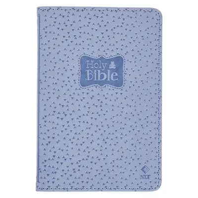NLT Nový zákon se žalmy Keepsake Svatá bible pro malé chlapce, New Living Translation, modrá barva - NLT New Testament with Psalms Keepsake Holy Bible for Baby Boys, New Living Translation, Blue
