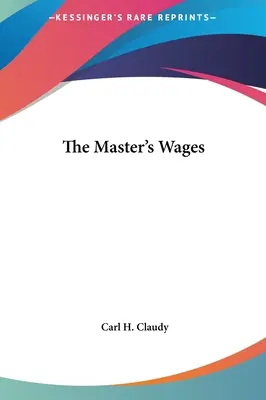 Mistrovská mzda - The Master's Wages