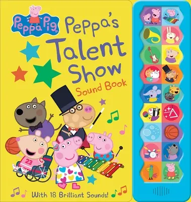 Prasátko Peppa: Peppa's Talent Show Zvuková kniha - Peppa Pig: Peppa's Talent Show Sound Book