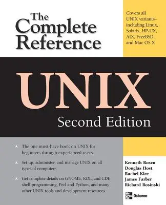 Unix: Kompletní příručka, druhé vydání - Unix: The Complete Reference, Second Edition