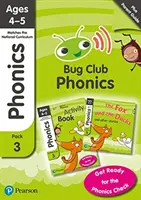 Bug Club Phonics Learn at Home Pack 3, Phonics Sets 7-9 for ages 4-5 (Fonetické sady 7-9 pro 4-5leté děti) - Bug Club Phonics Learn at Home Pack 3, Phonics Sets 7-9 for ages 4-5