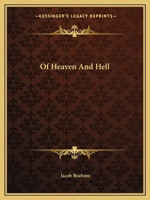 O nebi a pekle - Of Heaven And Hell