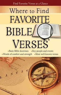 Kde najít oblíbené biblické verše - Where to Find Favorite Bible Verses