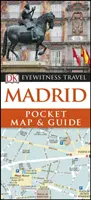 Kapesní mapa a průvodce DK Eyewitness Madrid - DK Eyewitness Madrid Pocket Map and Guide